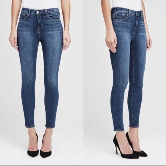 L’Agence Brigitte Mid Rise Skinny Jeans in Bay Size 28 - Picture 1 of 10